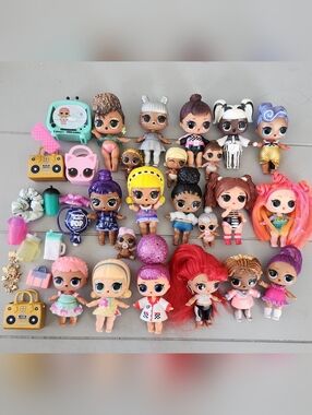 🎀 MGA LOL SURPRISE DOLL LOT 21 DOLLS AND ACCESSORIES 🎀